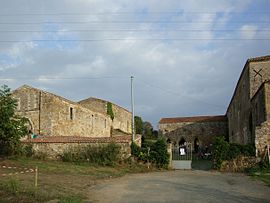 The Abbey of Trizay, in Bournezeau