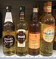 Bottles of Muscat de Rivesaltes AOC