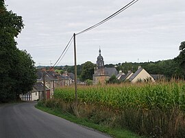 A general view of Availles-sur-Seiche