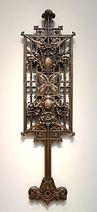Cast iron Baluster by George Grant Elmslie (1899–1904)
