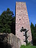 Bergfried der Burgruine Mandelberg