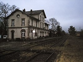 Bahnhof Marnheim Anfang 2016