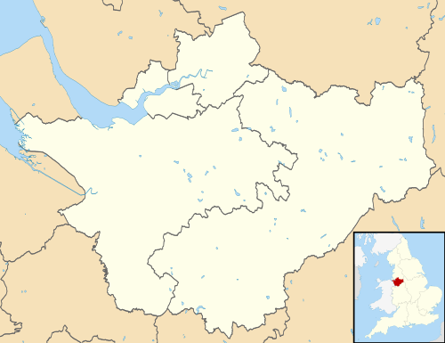 WikiProject Cheshire is located in Cheshire