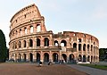 Image 62The Colosseum, originally known as the Flavian Amphitheatre, is an elliptical amphitheatre in the centre of the city of Rome, the largest ever built in the Roman Empire. (from Culture of Italy)