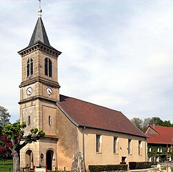 The Lutheran church in Dambenois