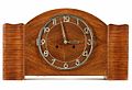 Sideboard clock (Buffetuhr) with German gong, Kienzle Uhren, 1933 (2009-063)
