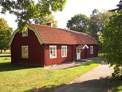 "Klockargården", old house by Dingtuna church