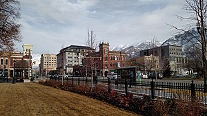 Downtown Provo in January 2016