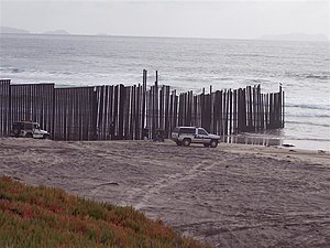 2008 border. (Border Patrol vehicles present in image)