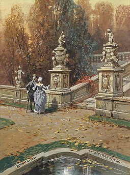On the Park Stairs (1922)