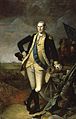 George Washington at the Battle of Princeton (1784)