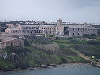 The ruined Naval Hospital in 2008