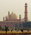 View of Badshahi Mosque from the park