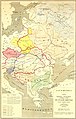 Austria-Hungary linguistic map (1868)