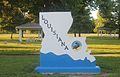 Image 8Louisiana entrance sign off Interstate 20 in Madison Parish east of Tallulah (from Louisiana)