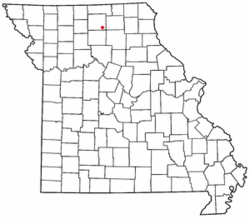Location of Winigan in Missouri