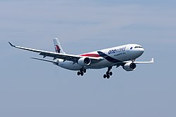 Airbus A330-300 der Malaysia Airlines