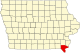 Lee County map