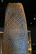 9th century cross shaft with the inscription Eiudon