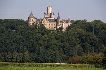 A picture of Marienburg Castle