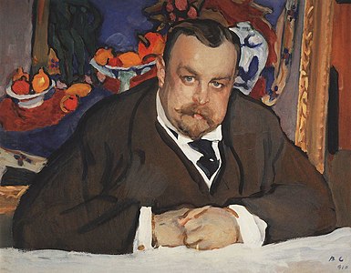 Portrait of Ivan Morozov (1910)