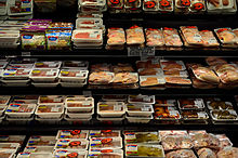 Supermarket meat, North America