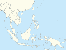 Approximate location where Tidore is spoken