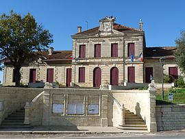 The town hall in Saint-Ciers-de-Canesse