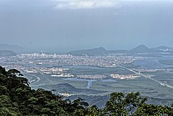 Aerial view of Cubatão