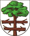 ehemaliges Wappen von Zossen (bis 1996)