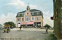 Wells Town Hall in 1911.