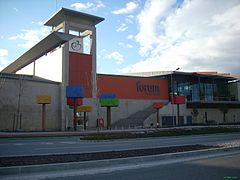 Fórum shopping mall in Castelo Branco (East view)