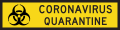 (QLD-TC2323-2) Coronavirus Quarantine (2020-2022) (used in Queensland)