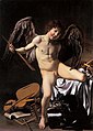 Caravaggio, Amor Vincit Omnia (1602-1603), Gemäldegalerie, Berlin