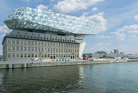 Port Authority Building (Havenhuis) in Antwerp, Belgium (2016)