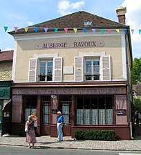 L'Auberge Ravoux, where Vincent van Gogh spent his final months and where he died. It is now a restaurant.