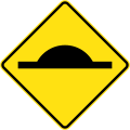 (W5-10) Road Bump