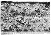 Banquet scene with an inscription Gan-Ekiga(k), PG 1236.[1]