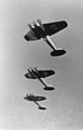 Kettenreihe rechts mit Heinkel He 111