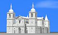 Model of the project of Herrera for the Cathedral of Valladolid.