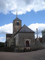 The church in Marigny-l'Église