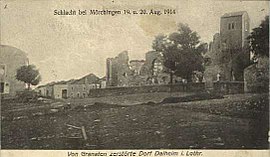 The village in 1914