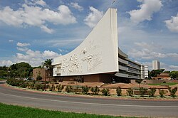 University of Pretoria's Administration building ("Die skip") on its Hatfield campus