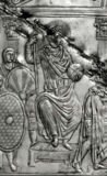 Detail of Valentinian II.
