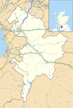 Fenwick is located in East Ayrshire