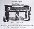 Piano style melodeon (1867)[6]