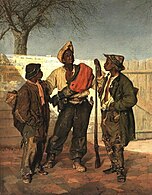 The volunteers return, 1867.