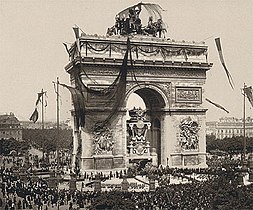 State funeral of Victor Hugo, 31 May 1885.