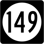 Straßenschild der Iowa Highway 149