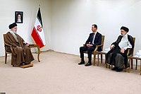 Khamenei, Assad and Raisi, May 2022